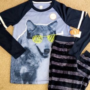 Wonder nation pajamas size 10/12 NWT